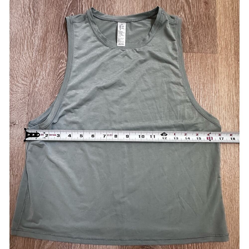 Spanx|Go Lightly Notch-Back Tank|Sea Salt Green|SZ S - Picture 3 of 6